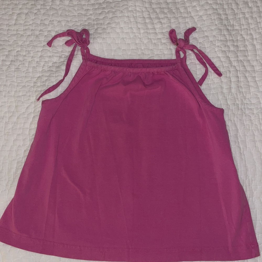 LAST CHANCE ⭐️ Kelly’s Kids pink flowy tank, 8/10